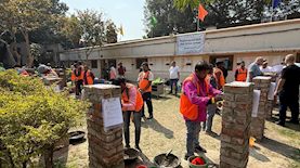 עובדים בהודו, צילום: משרד הבינוי והשיכון